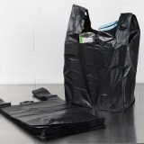 Wholesale Black T_shirt  Garbage Plastic Bag 